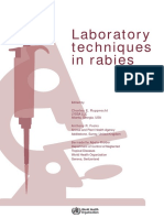 Laboratory Techniques in Rabies Vol 1