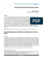 Política Territorial Bahia Ozi