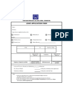 Leave Application Form: Use Electronics (M) Sdn. Bhd. (314642-W)