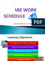 Prepare Work Schedules