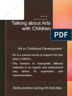 Talking About Arts With Children: MAECE-102 Janiel Marie R. Velasco