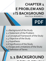 The Problem and Its Background: Practical Research 1