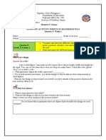 Rosario N. Samar Learning Activity Sheets in Mathematics 6 Quarter 3: Week 1