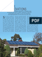 Renewable SOLAR INNOVATIONS: Assessing applications and technologies