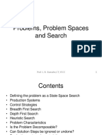 Problems, Problem Spaces and Search: 1 Prof. L. B. Damahe, CT, YCCE