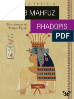 (Trilogía Egipcia 02) Rhadopis - Naguib Mahfuz