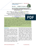 Received: Accepted:: Mycobacterium Tuberculosis Among Tuberculosis Patients Attending Aminu Kano