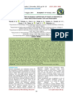 Immunocytotoxic Effect of Aqueous Leaf Extract of Cassia Occidentalis On Human Peripheral Blood Mononuclear Cells and Neutrophils