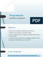 Aula 1 - Introdução A Programação