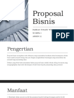 Proposal Bisnis - Farras Tosary Wisoyo - XI MIPA 1