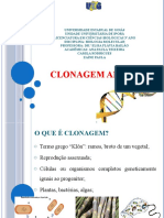 Seminário de Bio Mol - Clonagem Animal