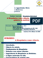 Bioquímica Estrutural: Composição Química da Matéria Viva