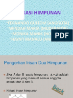 Operasi Himpunan