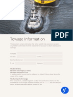 Towage Information Form