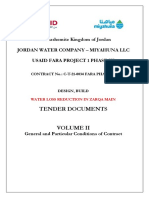 Tender Documents: The Hashemite Kingdom of Jordan Jordan Water Company - Miyahuna LLC Usaid Fara Project 1 Phase Iii
