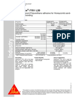 Sikaforce - 7701 L20: Two Component Polyurethane Adhesive For Honeycomb Sand-Wich Panel Bonding
