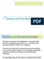 Variance and Standard Deviation