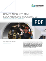 Romer Absolute Arm Leica Absolute Tracker At901: Vestas Nacelles, Lem, Denmark