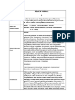 Review Jurnal Manajemen TALENTA DAN SUKSESI PPSDM