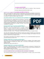 Acid Gas Emission TEST in Accordance With Different Standards