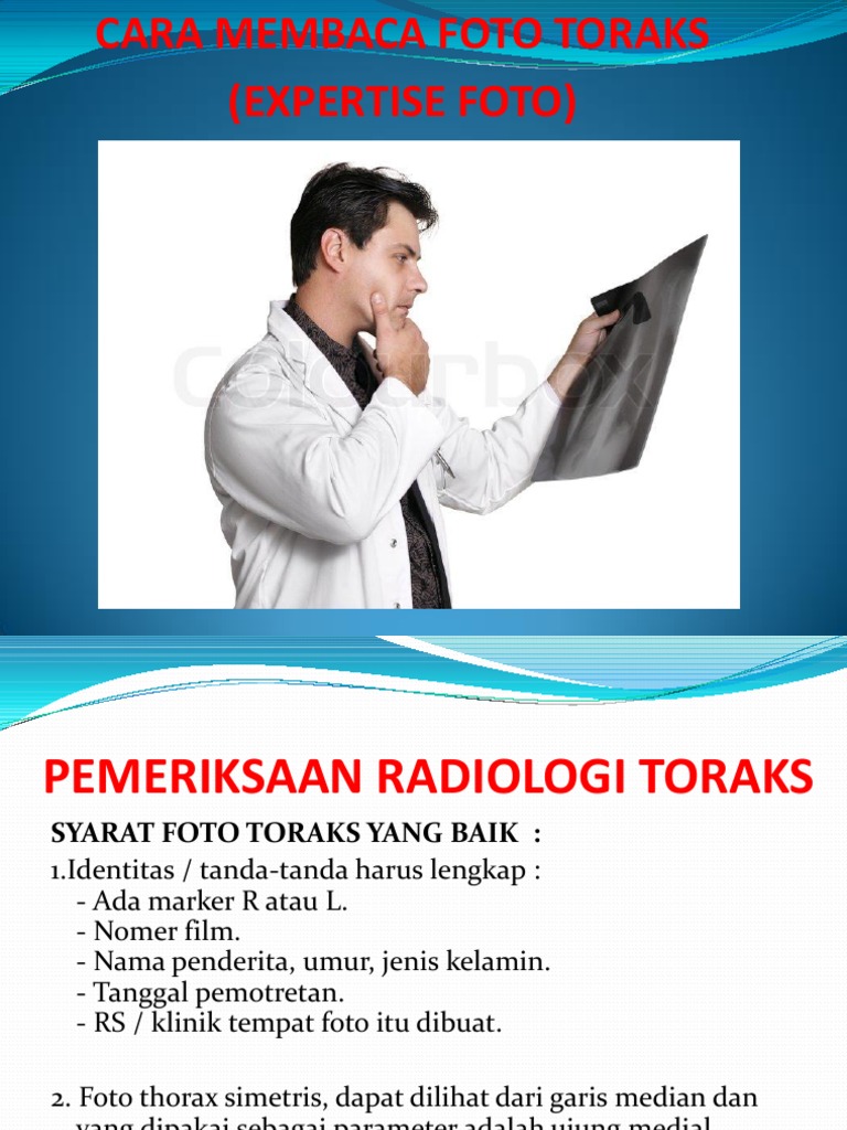 Foto Toraks: Normal Skeletal & Soft Tissue | PDF