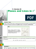 Planes and Lines in R3
