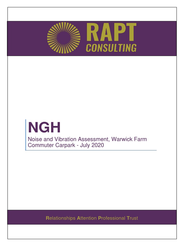 Warwick Farm Station Commuter Car Park Noise and Vibration Assessment Download Free PDF