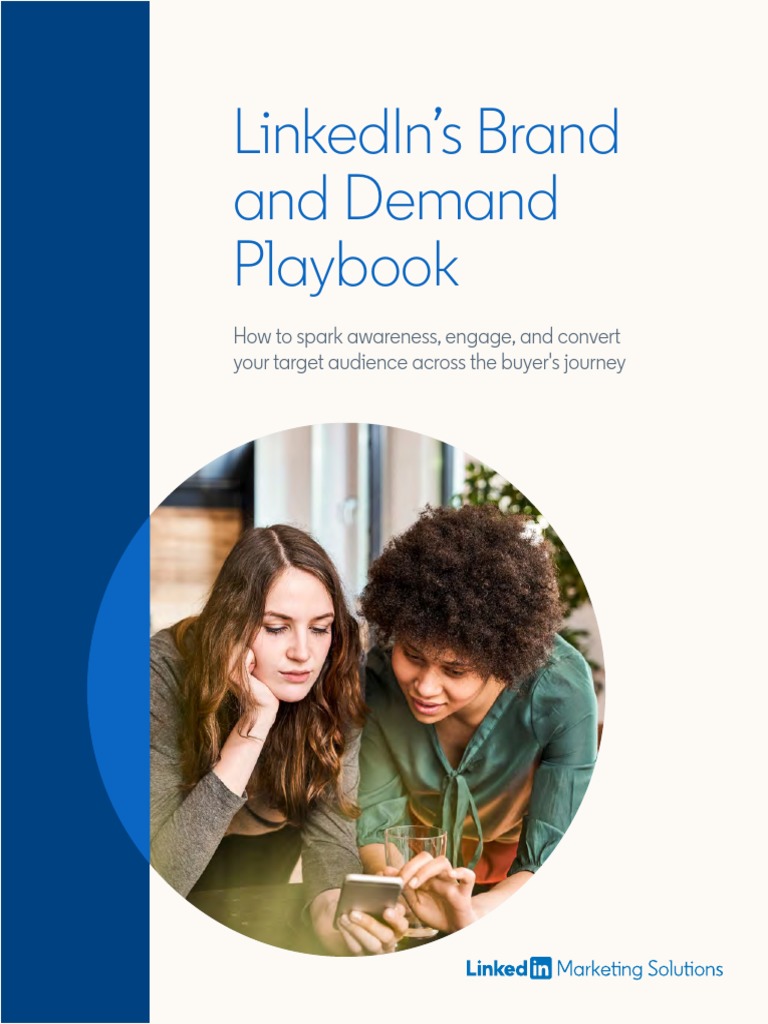 Linkedin Brand To Demand Playbook | PDF | Advertising | Brand