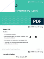 Long Short-Term Memory (LSTM) : Kazi Shah Nawaz Ripon - Faculty of Computer Sciences 1 20.03.2021