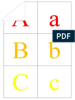Alphabets Big and Small Letters
