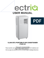 User Manual: 12,000 Btu Portable Air Conditioner P12C-V2