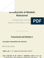 Introducción Al Modelo Relacional