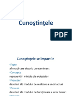 Cunostintele