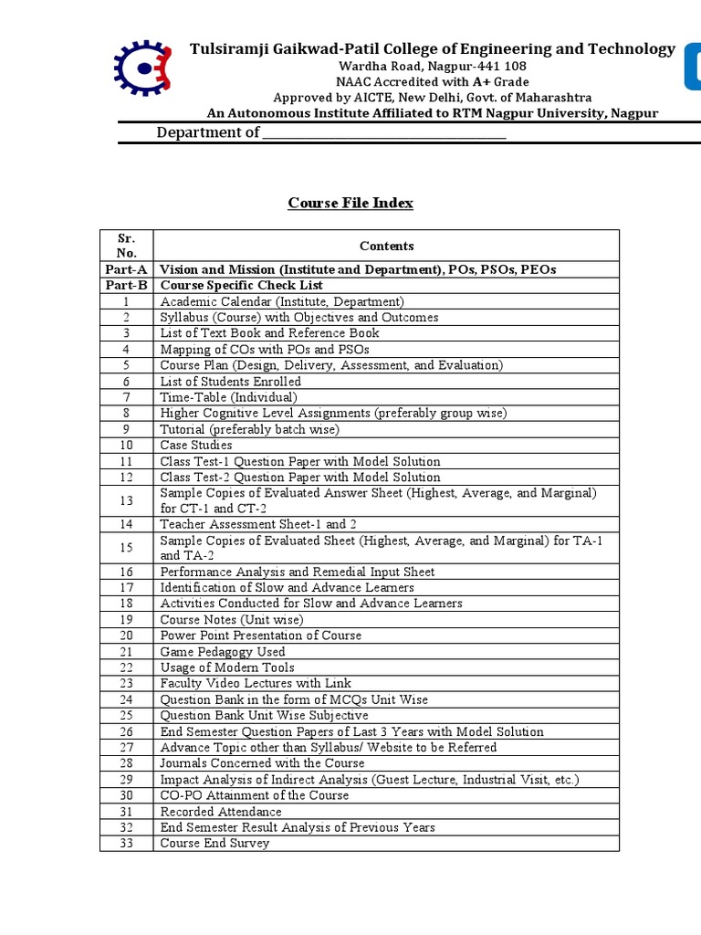 TGP College Engineering Course Overview | PDF | Communication | Cognition