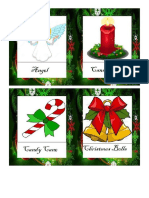 Christmas Vocabulary Flashcards Doc Fun Activities Games Picture Dictionaries 74752 (3)