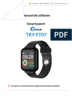 Manual de Utilizare Smartwatch TKY FT07