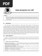 Data Analytics For Ioe: Syllabus