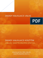 Zasady Kalkulacji