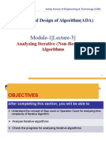 Amity - Mod-1 - L4 - Analyzing Iterative Algorithm