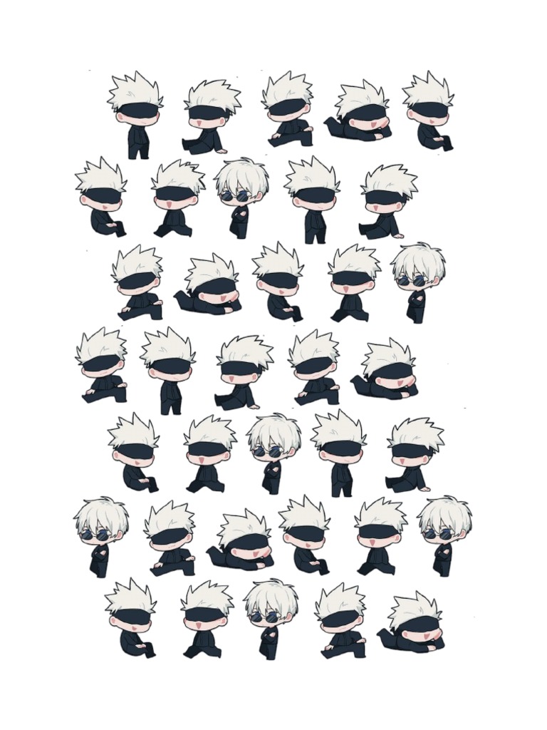 Stiker Gojo | PDF