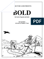 BOLD - Universal PC Stories & Deeds Generator