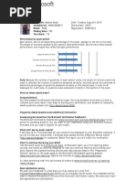 Scorereport MD-100