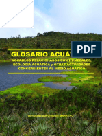 Glosario Acuático.