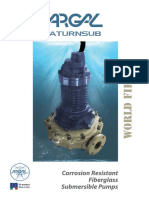 Saturnsub - World First Corrosion Resistant Fiberglass Submersible Pumps