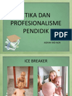 Etika Dan Profesionalisme Pendidik-Aishah MD Nor