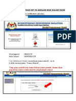 Panduan Key in Amalan Baik Dalam SSDM