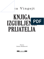 Knjiga Izgubljenih Prijatelja