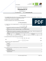 Homework #1: Numerical Analysis