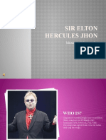 Sir Elton Hercules Jhon