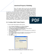 Geometrical Property Modeling: 8.1 Creating A Bulk Volume Property
